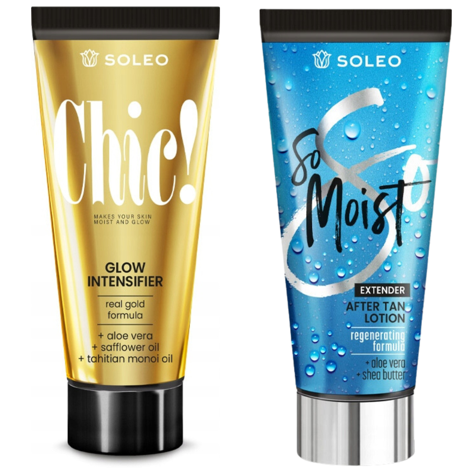 Soleo Chic! + So Moisturizer After Sun Gratis