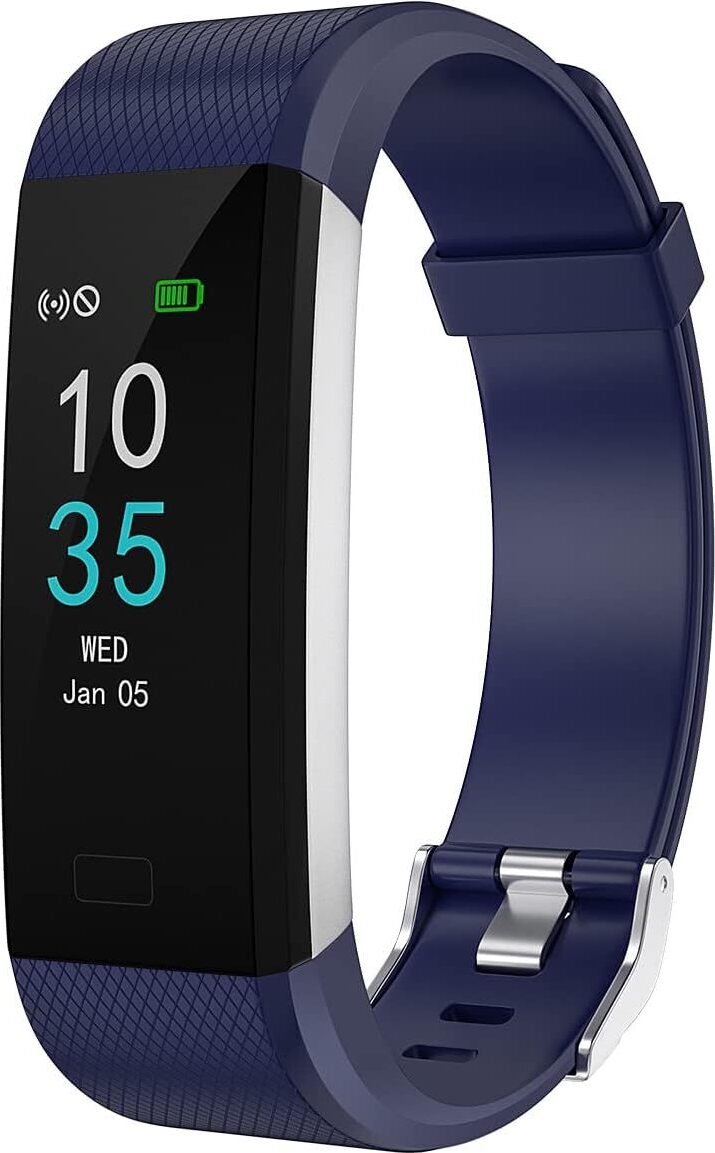 Fitness náramok krokomer, fitness tracker s monitorom srdcového tepu meranie krvného tlaku monitor srdcového tepu počítadlo kalórií, IP68 vodotesné fitness hodinky športové hodinky