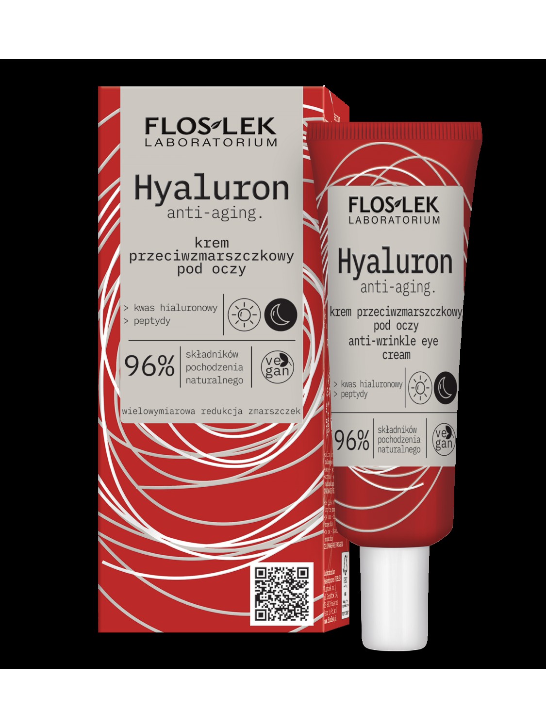 CARUNO Floslek Hyaluron Anti-Falten Augencreme 30ml
