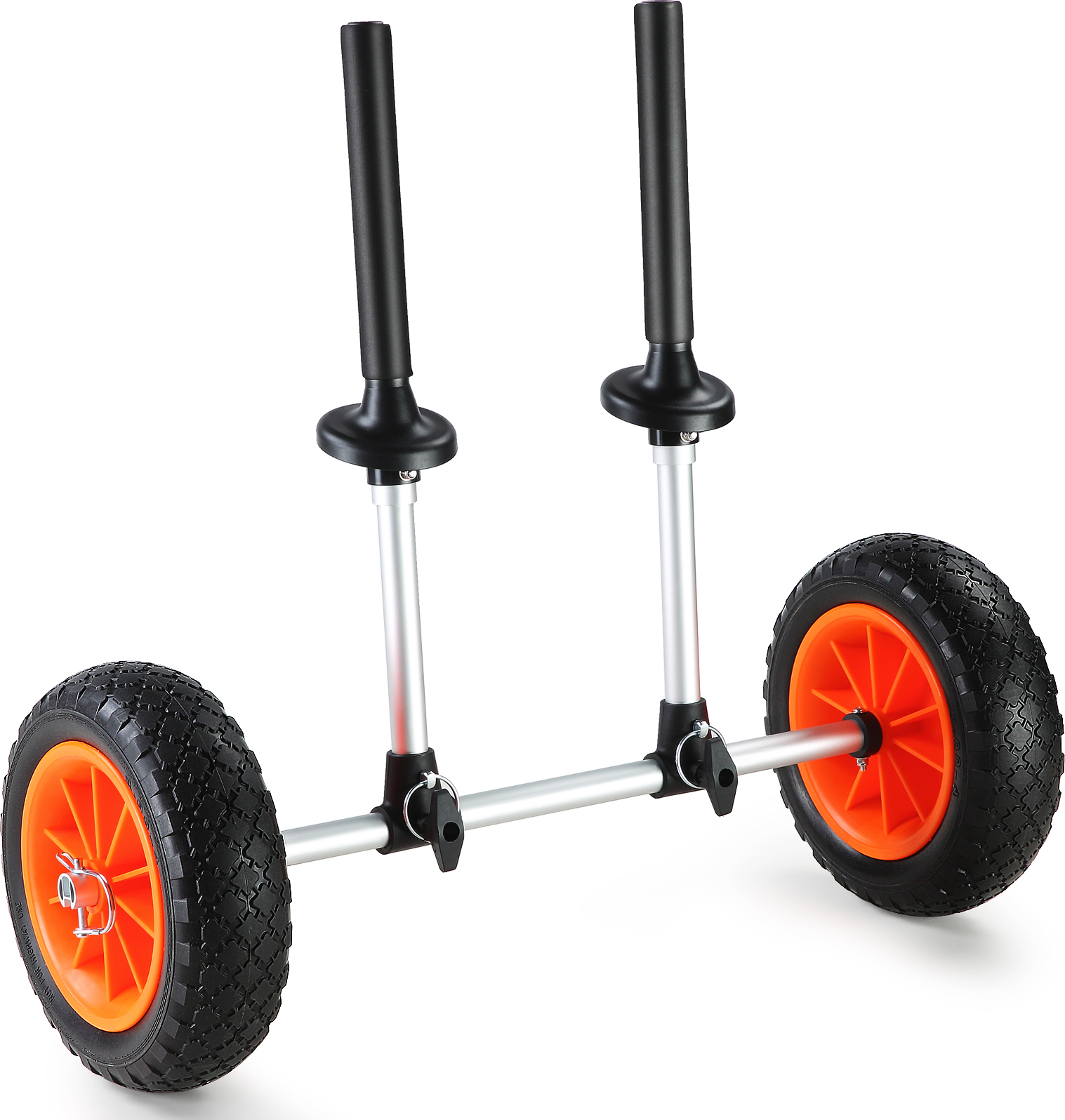 VEVOR Kajakwagen Kanuwagen Surfwagen Alu Kajak Kanu Bootstrailer 252x670x605mm