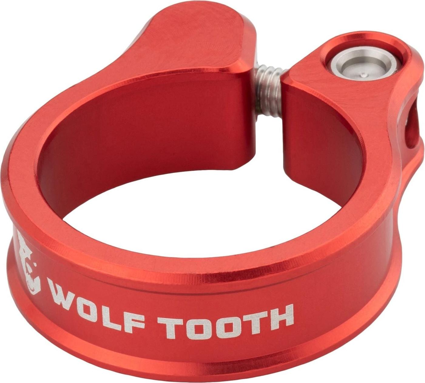 Wolf Tooth Sattelklemme, 38.6mm, red SC-39-RED