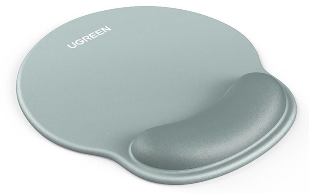 Ergonomická podložka pod myš UGREEN s opierkou na zápästie - zelená