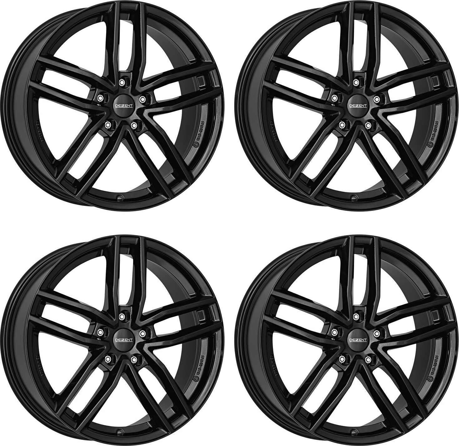 4x DEZENT Felge TR black 7x17 ET38 5x112 TTRY8BA38 kompatibel mit Volkswagen ARTEON ARTEON Shooting brake BEETLE BEETLE Cabrio CADDY MAXI/CADDY MAXI Van CADDY/CADDY Van CADDY/CADDY Van (15 inch OE) CADDY/CADDY Van (16 inch OE) CC EOS GOLF V GOLF V CROSS GOLF V PLUS GOLF V Variant GOLF VI GOLF VI CROSS GOLF VI Cabrio GOLF VI PLUS GOLF VI Variant GOLF VII GOLF VII Alltrack GOLF VII Sportsvan GOLF VII Variant GOLF VIII GOLF VIII Variant JETTA PASSAT PASSAT Alltrack PASSAT CC PASSAT Variant SCIROCCO SHARAN T-RO