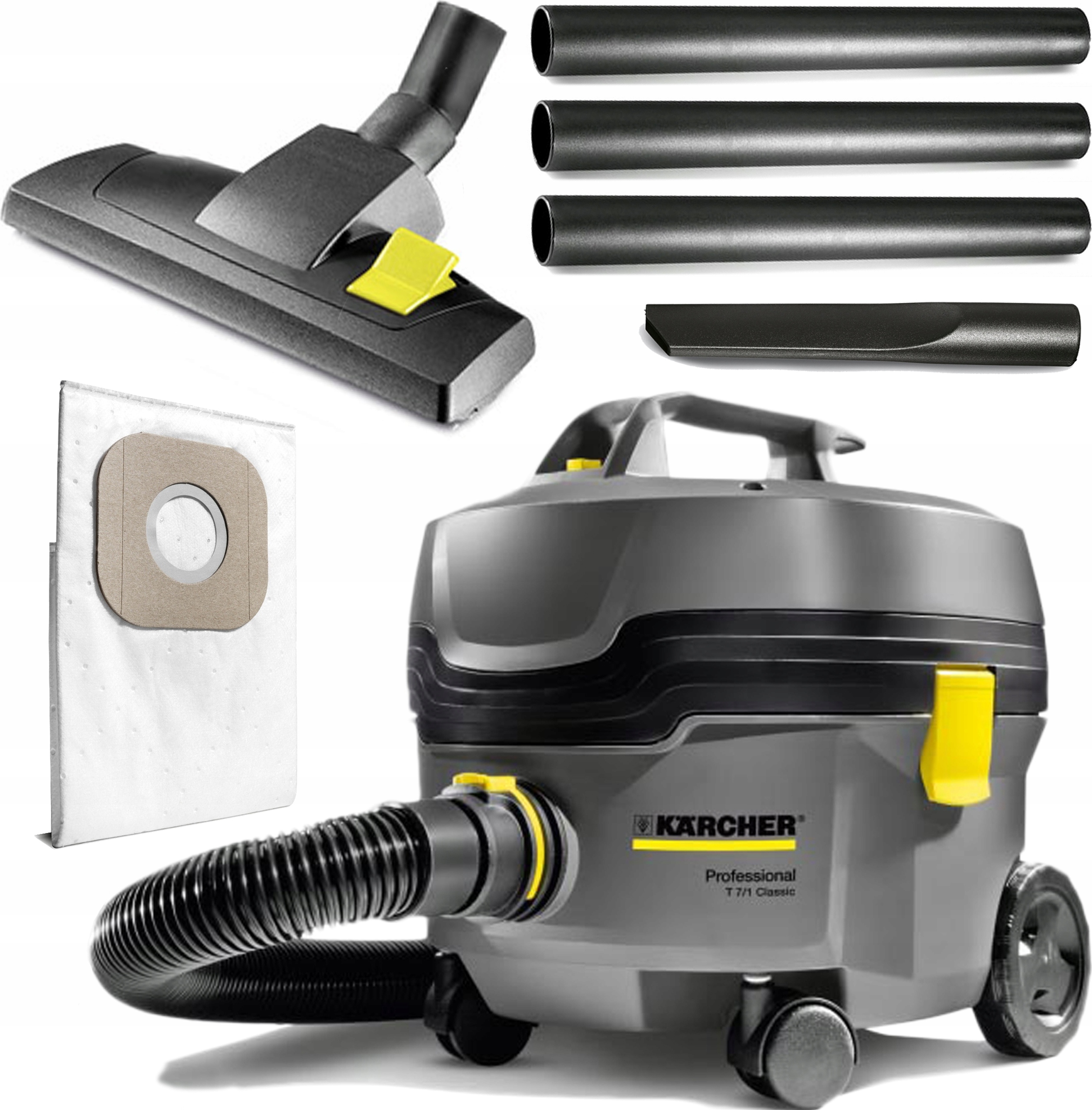 Sada Štrbinových Hubíc Karcher Industrial Hoover T 7/1 Classic 850W