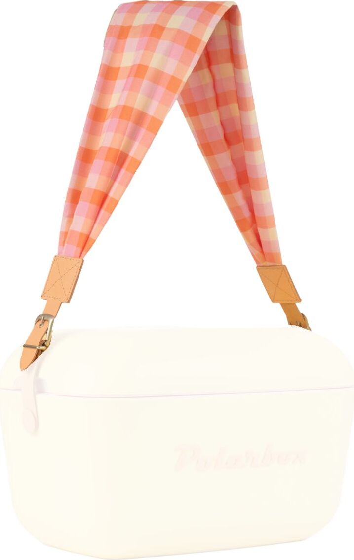 Polarbox Prinkstyle Strap Vichy Check Sorbet 91cm