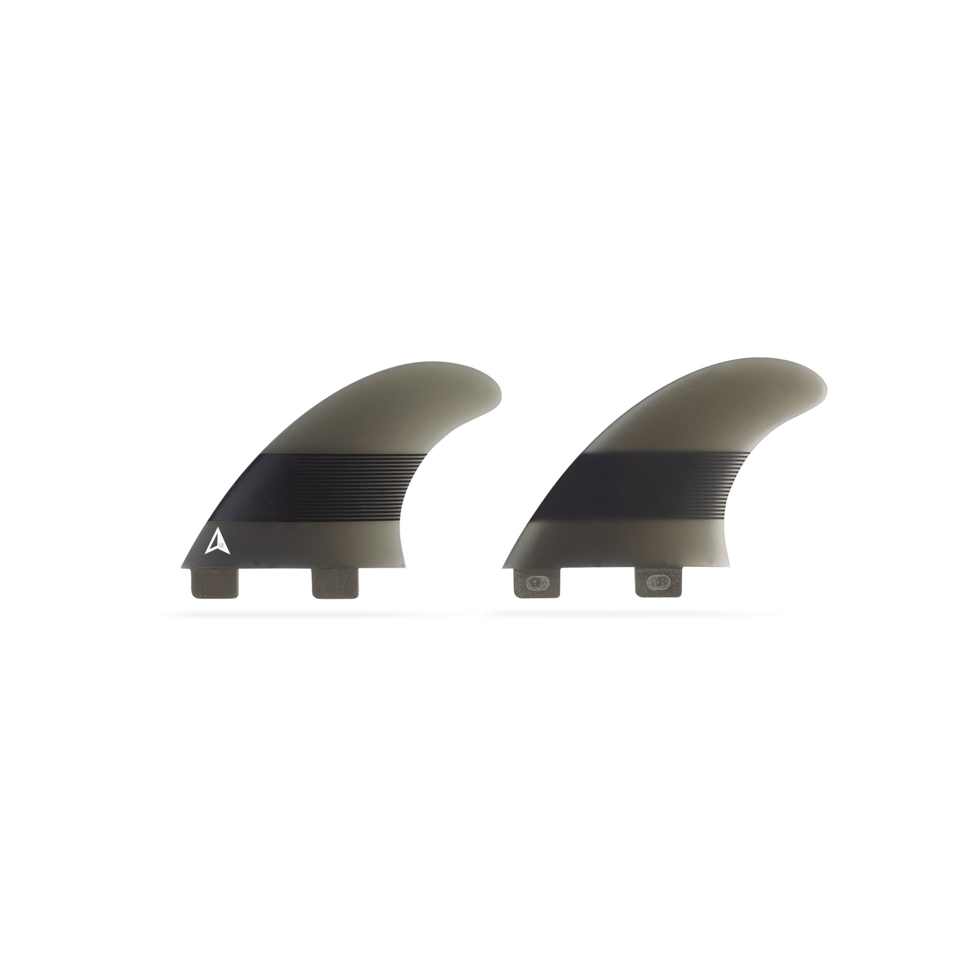 ROAM Sidebite Fin Set Medium two tab Smoke RO-F-C-A-SB-M-SM