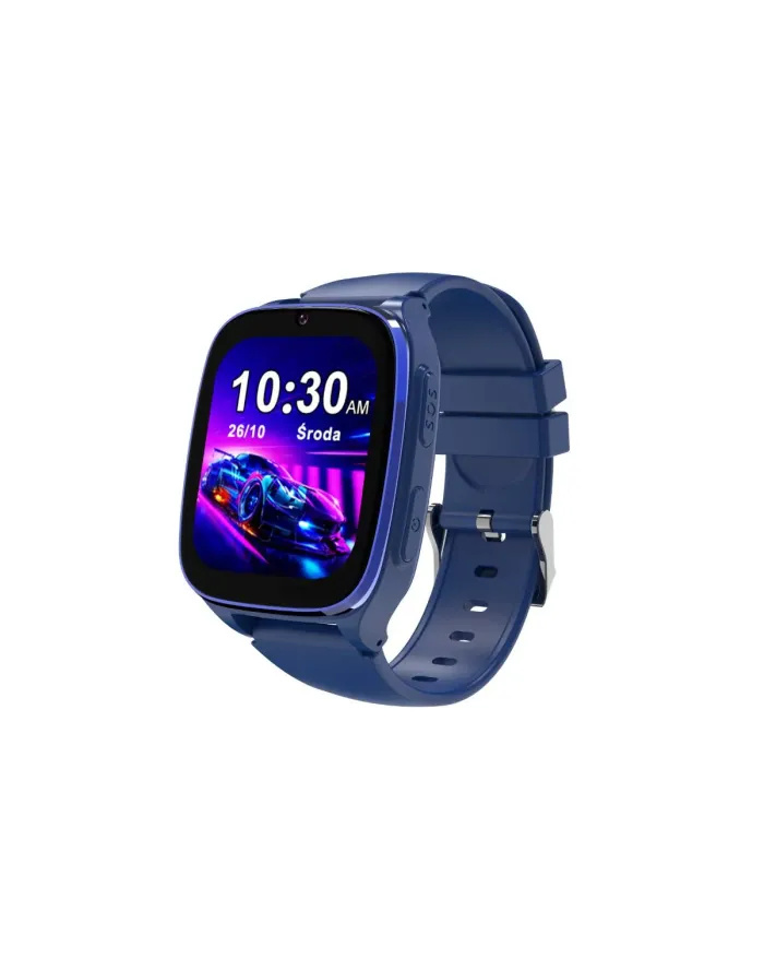 Smart hodinky Kiano Watch KID 4G LTE Speed - detské hodinky s modrým remienkom | hodinky s rozprávkovým ciferníkom | GPS, AGPS, LBS, WIFI