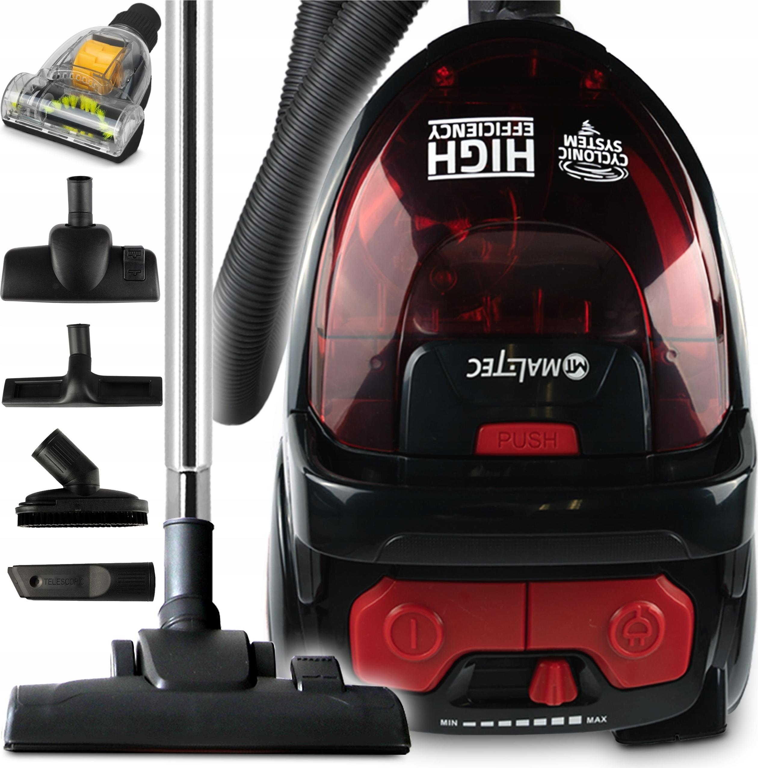 Bezvreckový Vysávač 800W/4200W Cyklón Hepa Light+Turbo Kefa 2L 5,5M