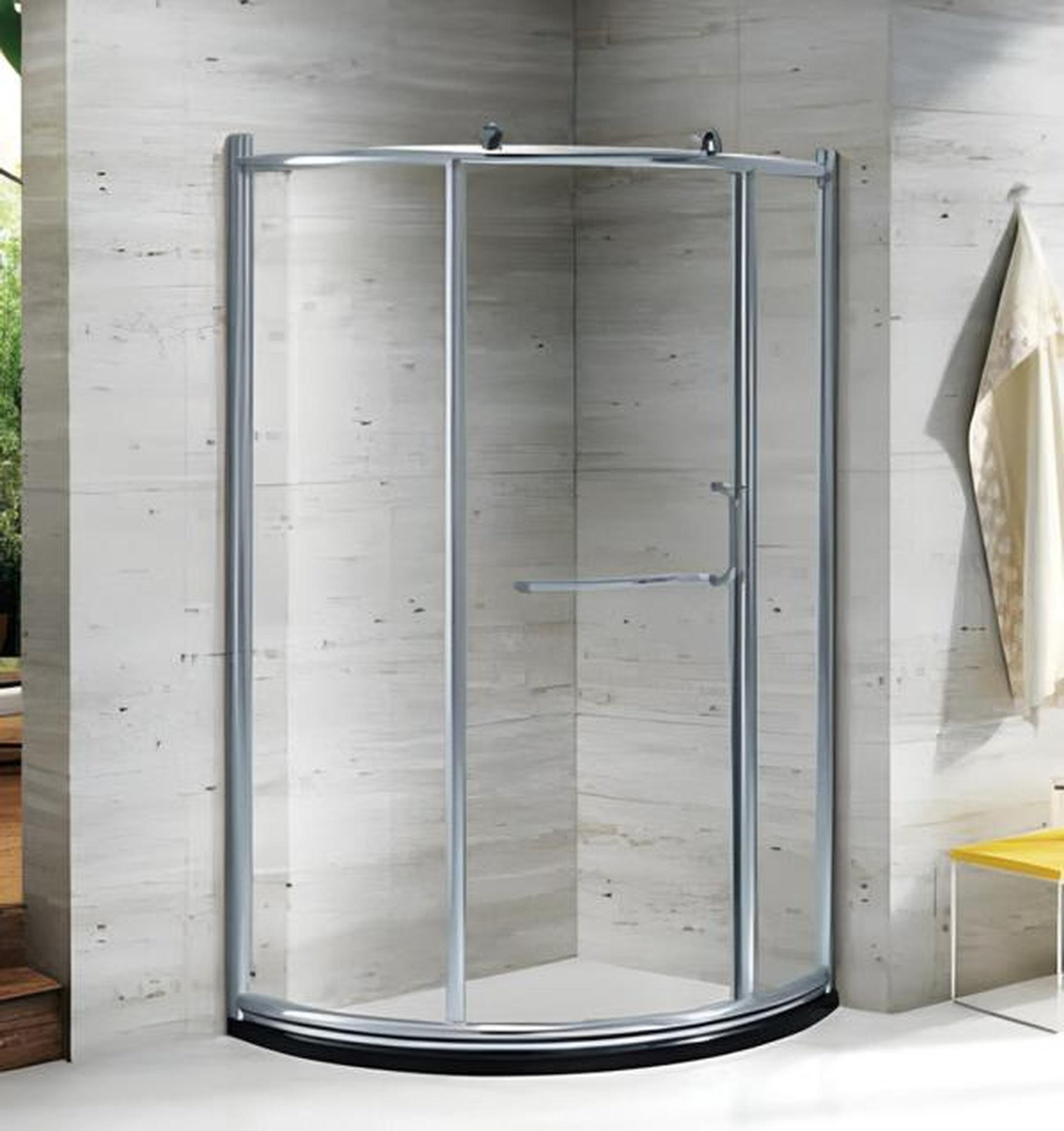 AEA Eckdusche Dusche Duschkabine Duschabtrennung Duschabtrennung 90x90 cm