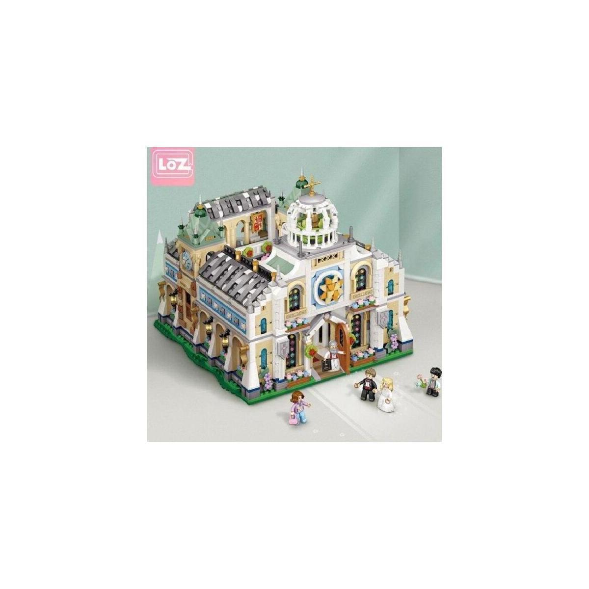 Loz Hochzeitskapelle Klemmbausteine basteln bauen Feinmotorik Bausteine Mini