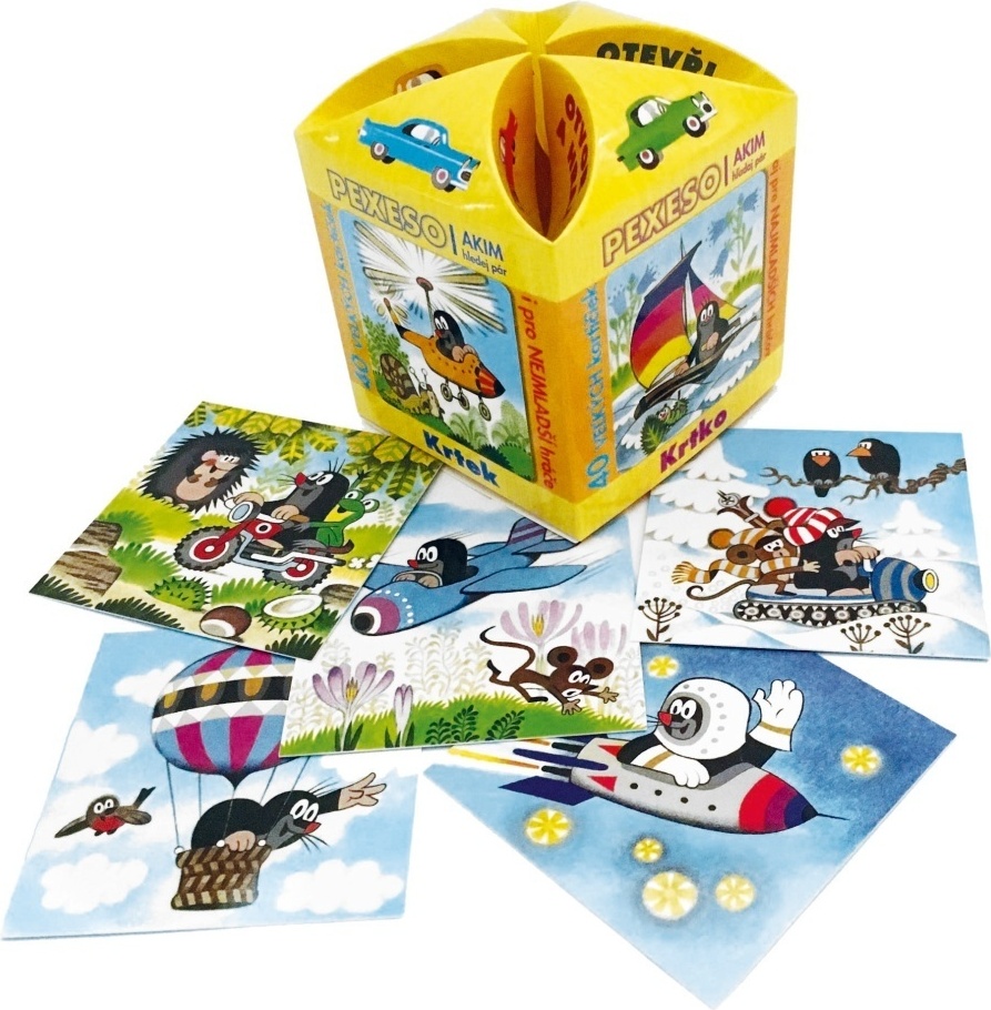 RAPPA Pexeso in einer Maxi-KRTEK-Box