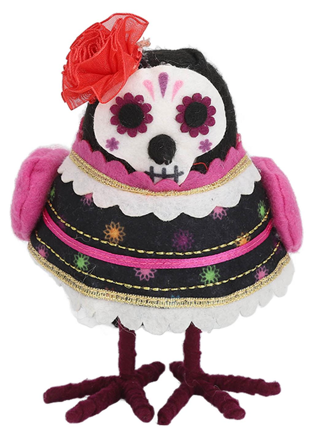 TWO TREES Kleiner Vogel-Tischschmuck, hübsche, multifunktionale Dekoration, roter Vogel-Tischschmuck für Zuhause