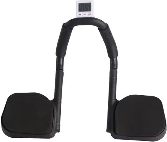 OEM Bauchmuskeltrainer – Krafttrainer – Trainiert die Grundmuskulatur – Integrierte Timer-Funktion – 28 cm – Schwarz 2026