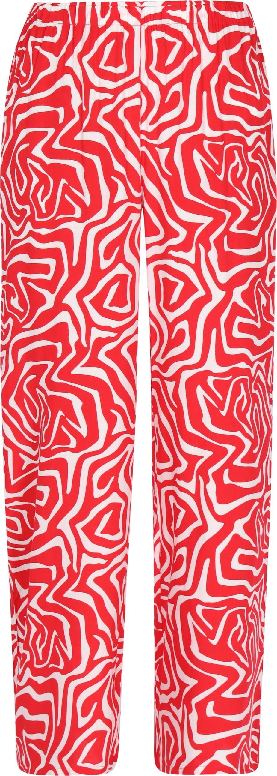 VANJA damen hose - rot weiss, M
