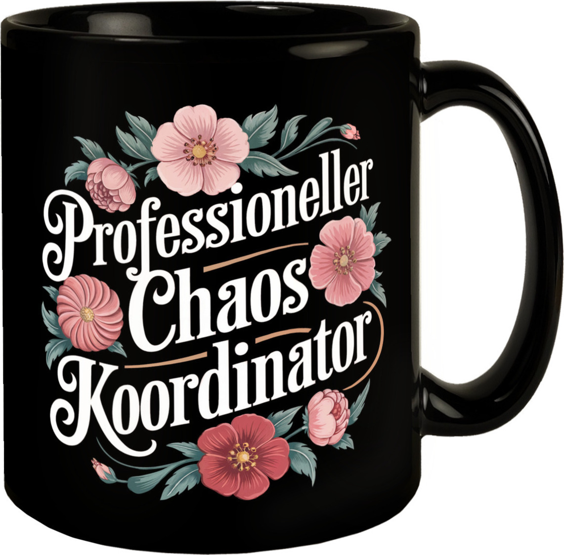 speecheese Professioneller Chaos Koordinator Blumensprache Tasse