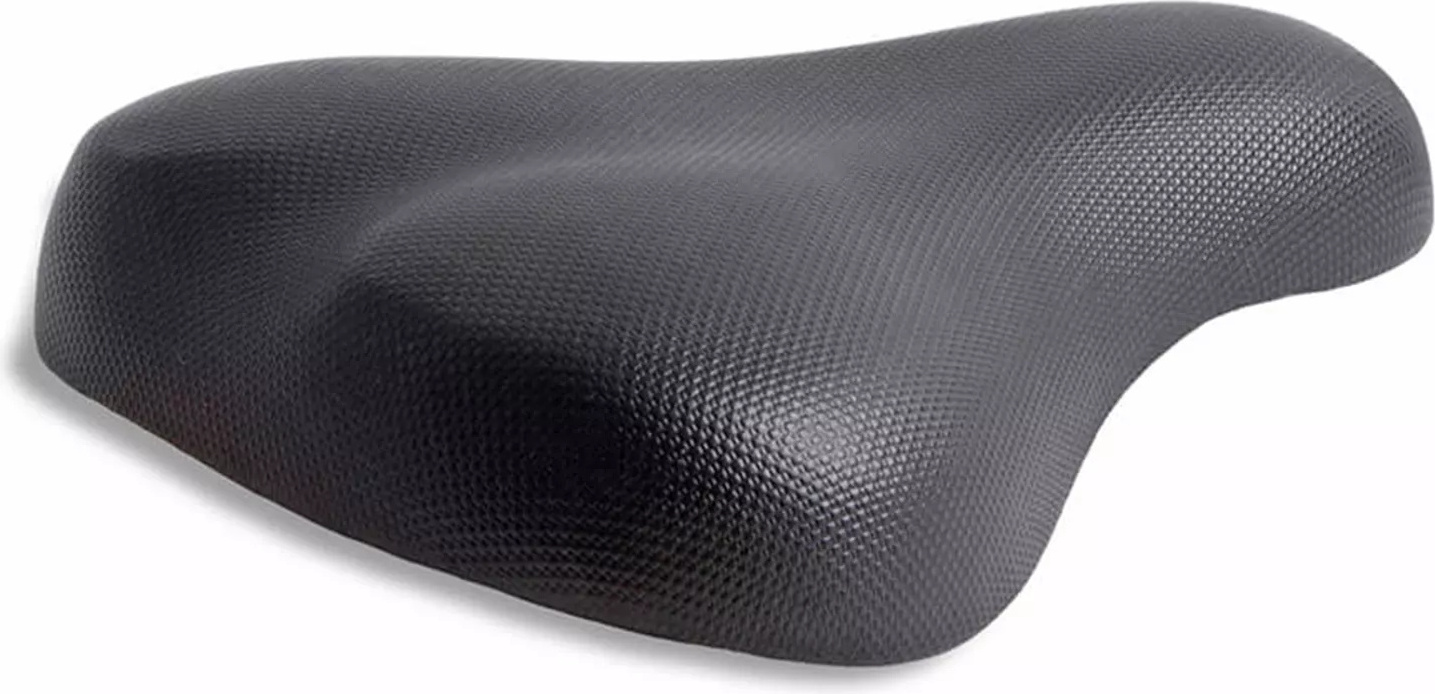 ABi Bike Parts Fahrradsattel ABi Jugendsattel 12-26" Gelsattel mit Sattelkloben schwarz 60.SI.169