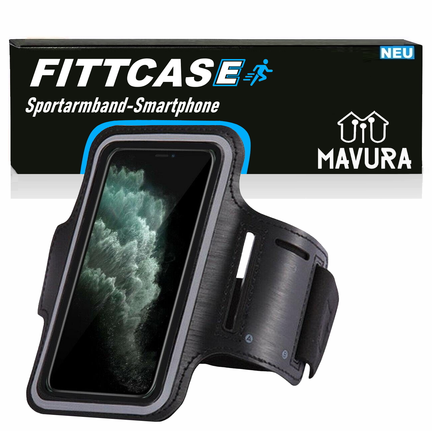 FITTCASE univerzálny športový opasok na ruku pre mobilný telefón športový fitness