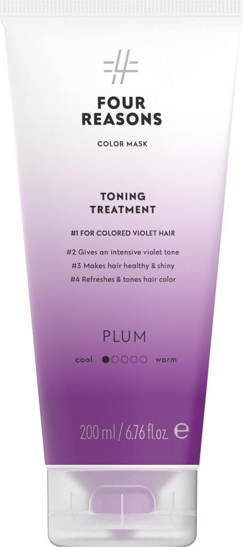 Four Reasons Color Mask Toning Treatment Plum 200ml