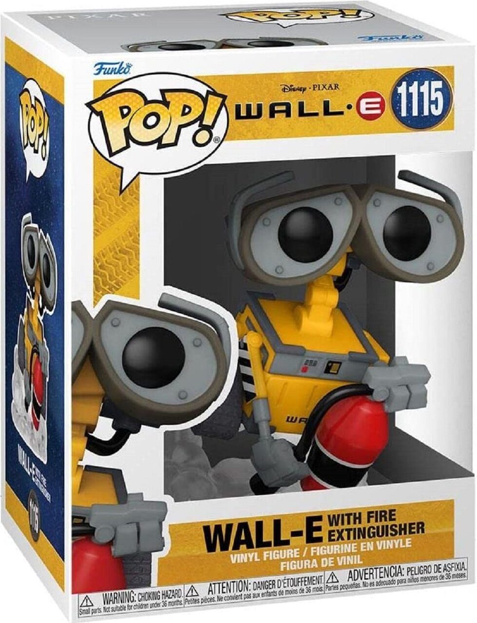 Disney Wall-E with Fire Extinguisher 1115 - Funko Pop! Vinyl Figur 122
