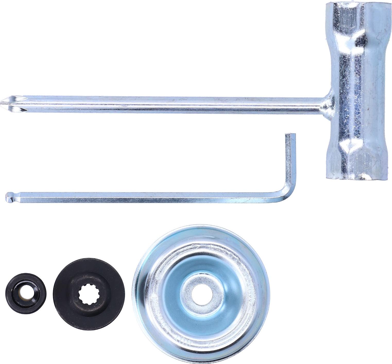 Cocosity Blattadapter -Ansatzschub Waschmaschine Schraubenschlsselkit fr STIHL FS120 200 250 Rasenm?her