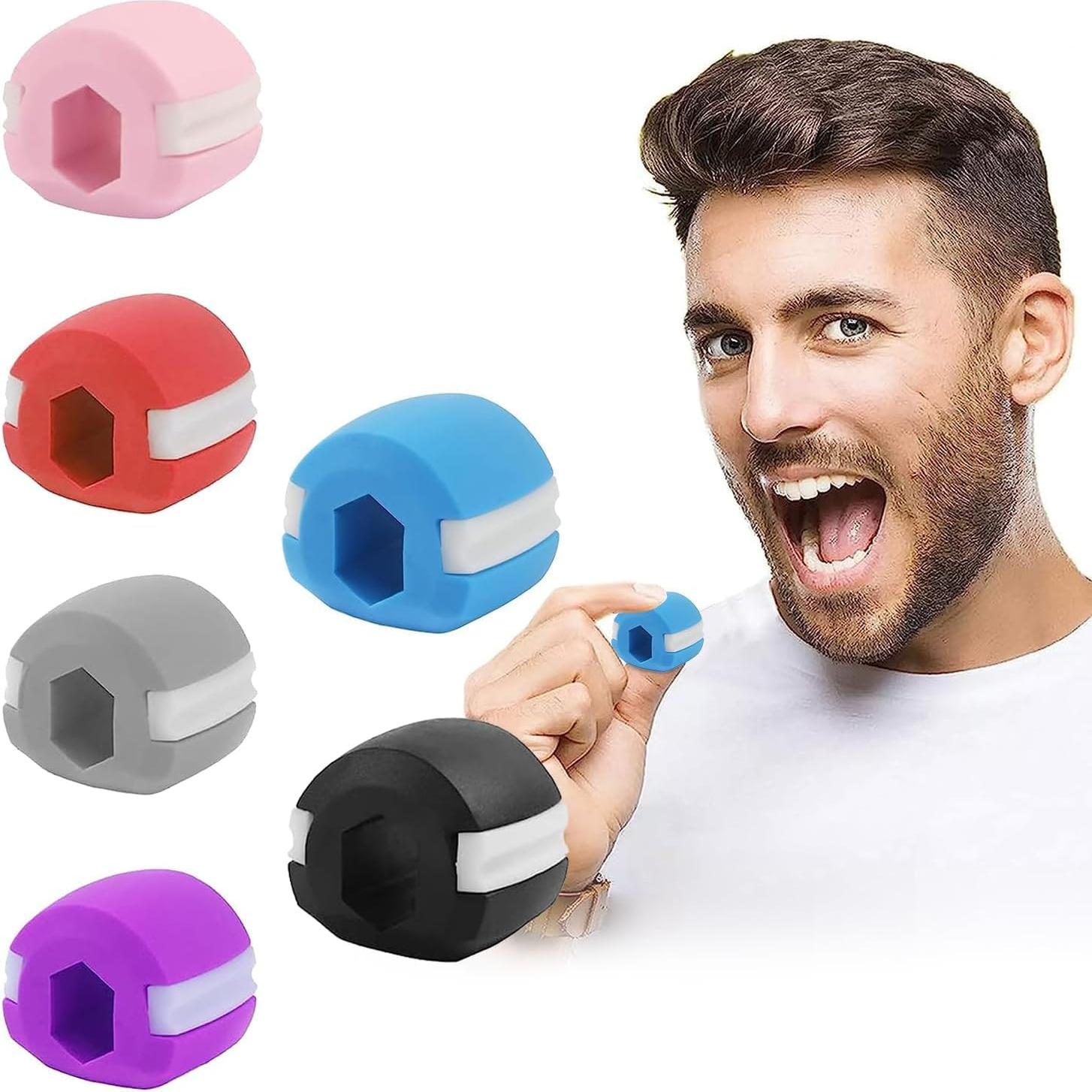 Markenlos LATRAT Kiefertrainer, Kiefertrainer, Kiefertrainer, Kieferübungsball und Kiefertraining, Kiefer Gesichtsübungsball, Kiefertrainer, Kiefertrainer, Kiefertrainer