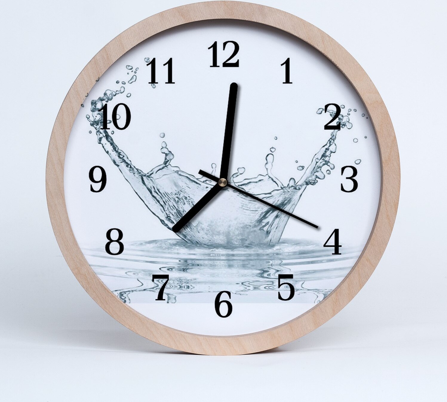 tulup Holzuhr 30fi cm wanduhr - Wasser Showroom zdo-30-34017613