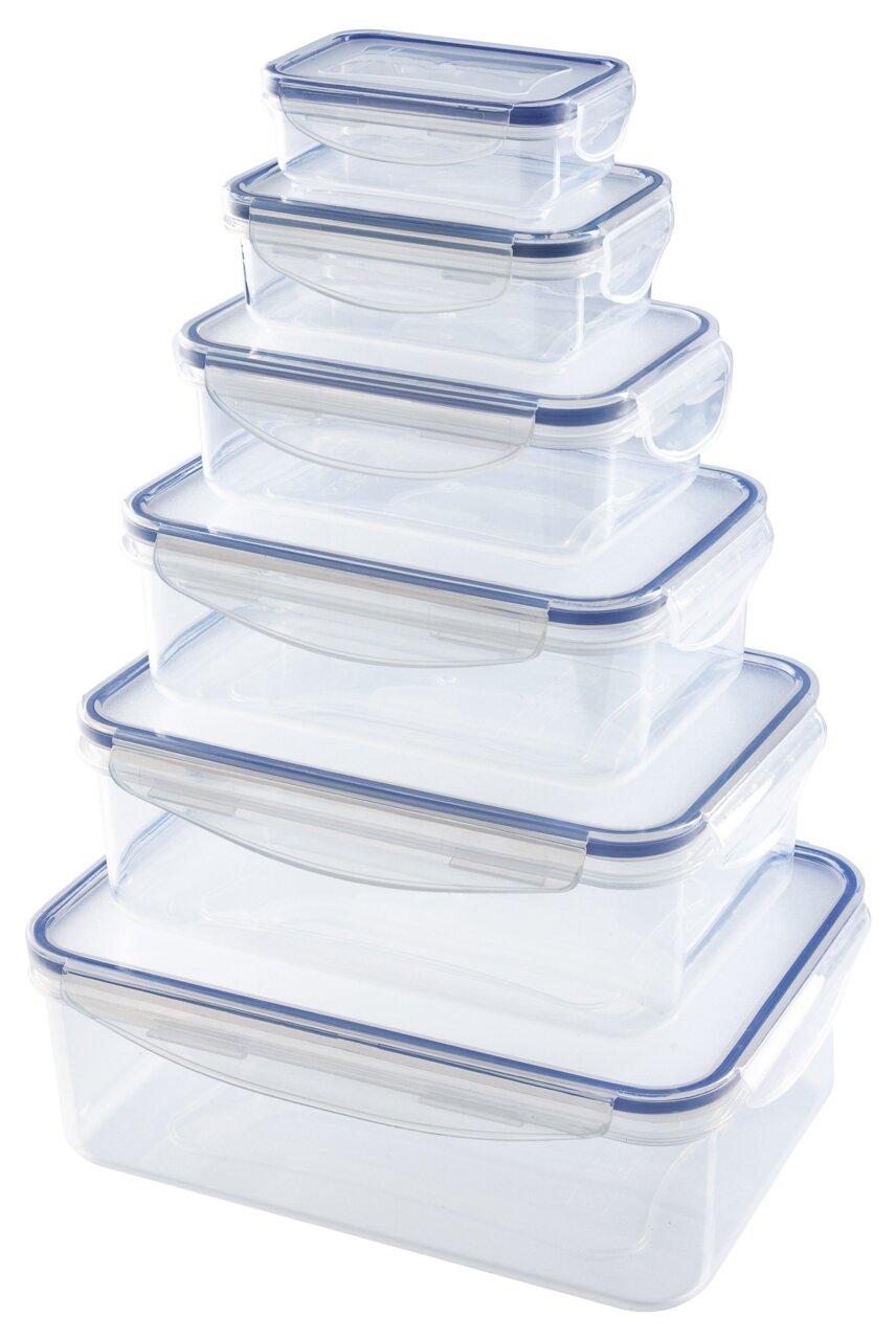 Gourmetmaxx DS Produkte GOURMETMAXX Frischhaltedosen-Set 6-tlg. GOURMETMAXX