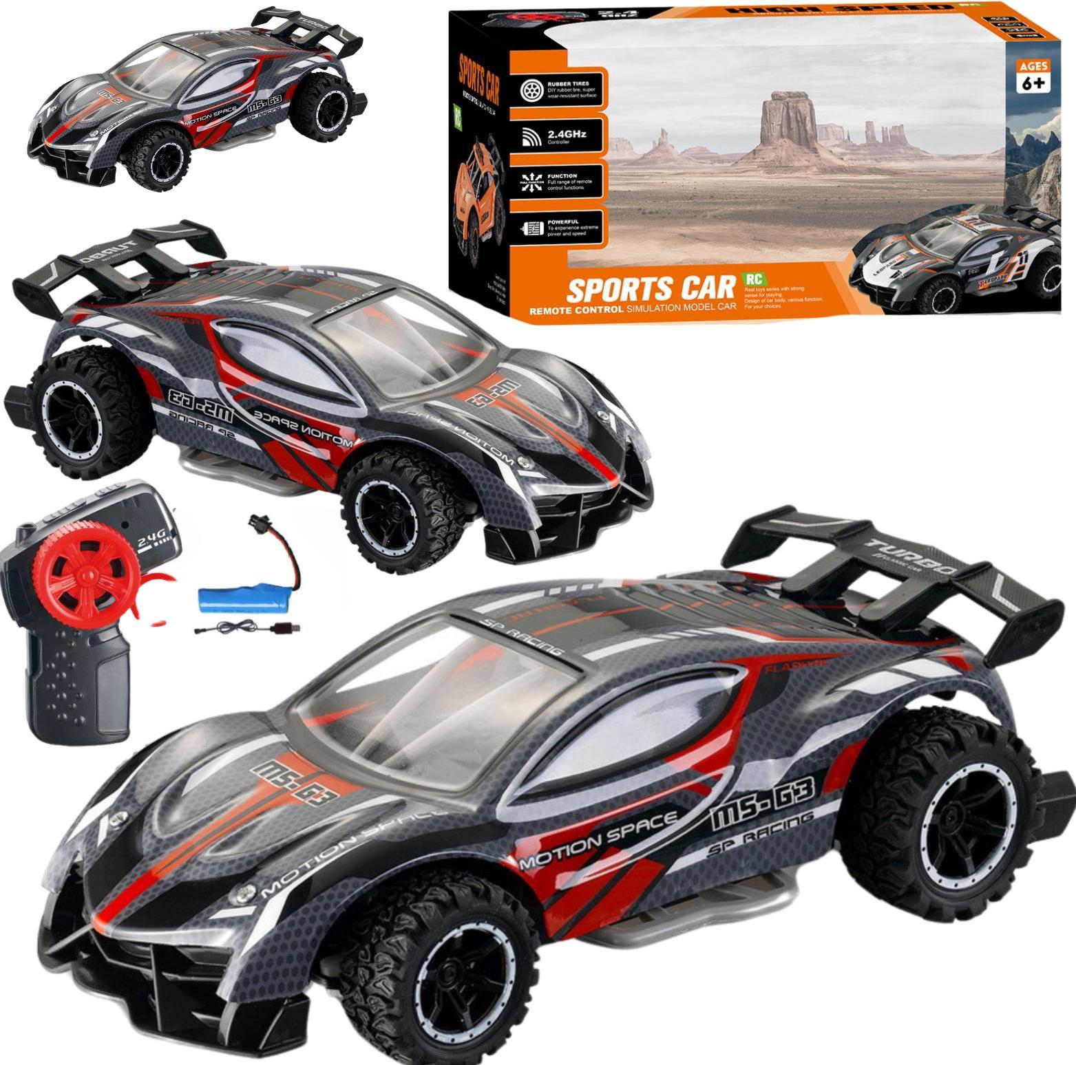 MAKSIK IMPORT Sportwagen Ferngesteuertes Auto Batterie RC Racing