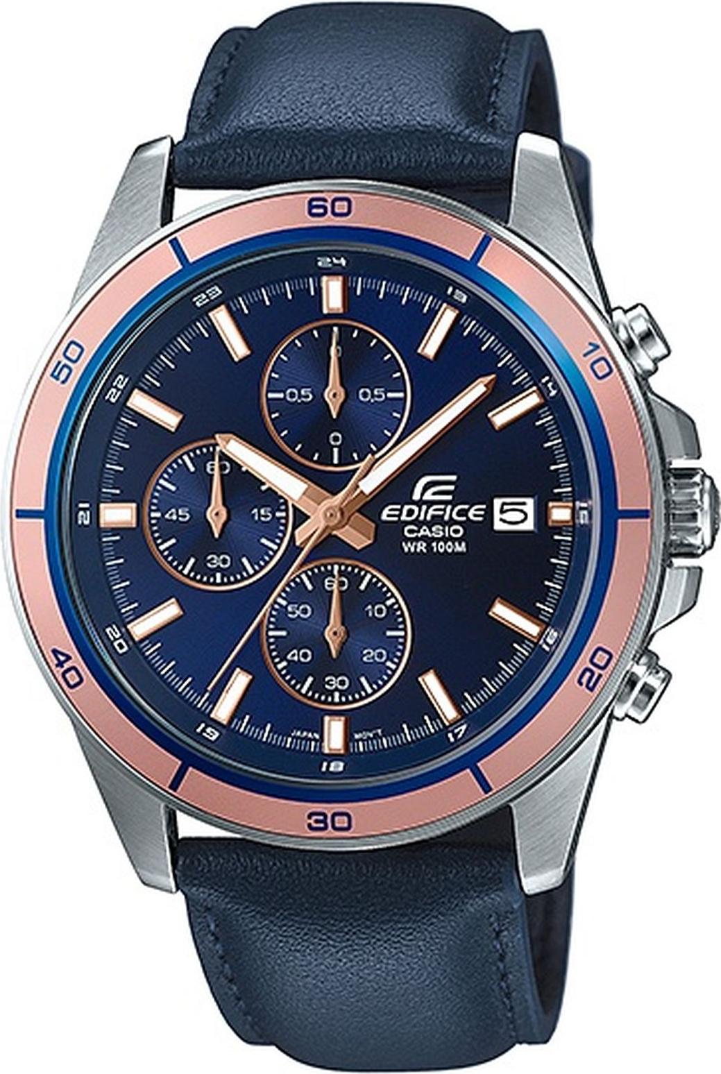 CASIO Edifice Pánske modré Casio-EFR-526L-2AVUEF