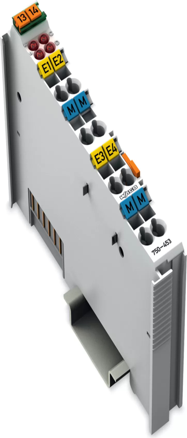 Wago 750-453, 4 Kanäle, 0,5 kV, Eingang, 32 V, 12 Bit, 100 Ohm