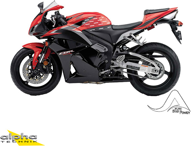 Stompgrip klar, Honda CBR600RR, 2007-12 CBR600RR PC40 55-10-0020