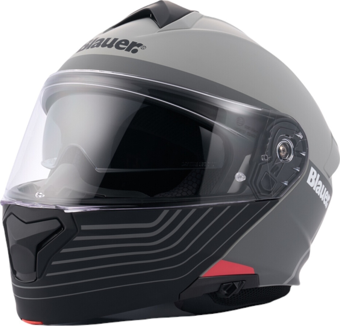 Blauer Noah Klapphelm, titan matt, L (58/60) 12CBKHU20130-H00001-H137-L