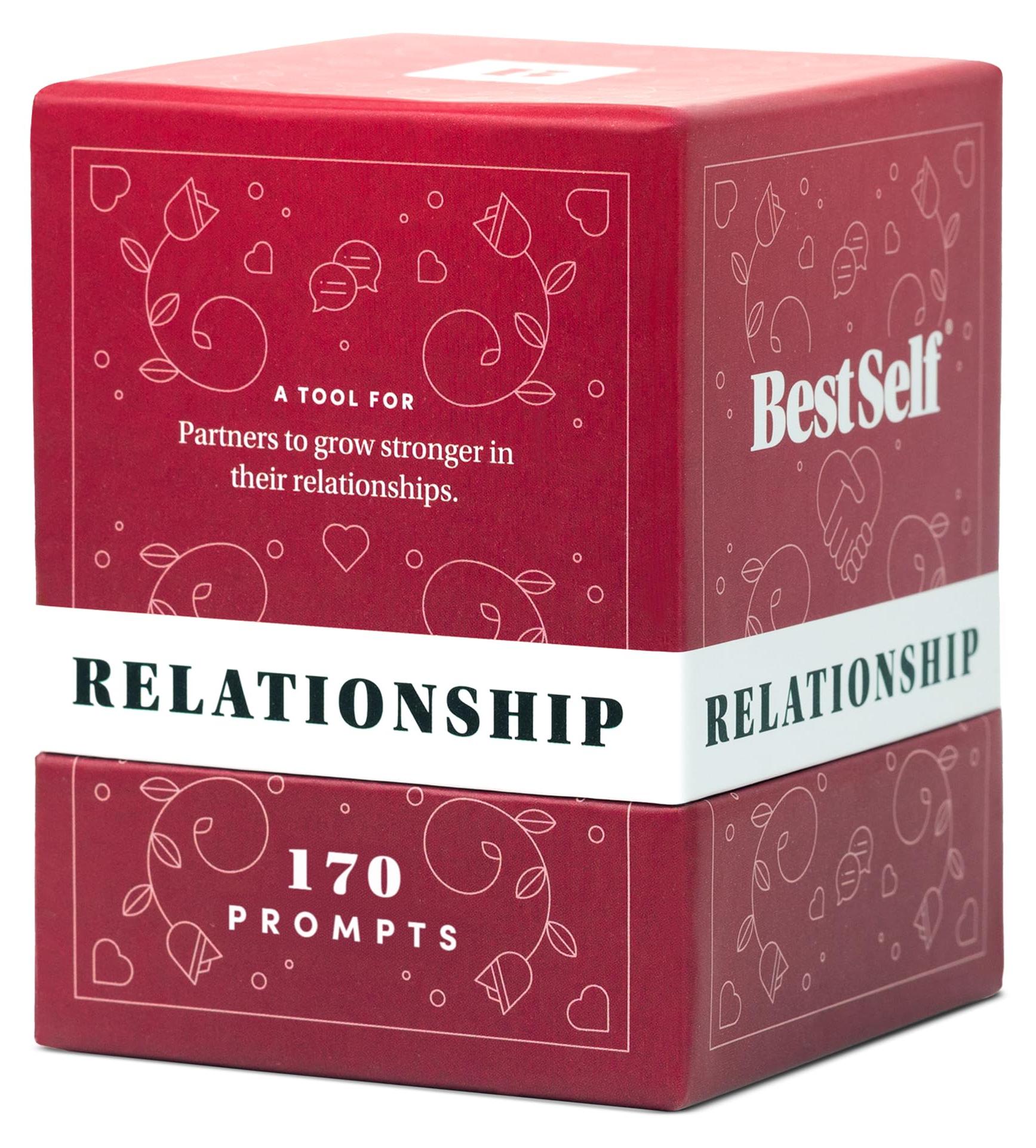 BestSelf Co. BestSelf – Beziehungsdeck Kartenspiele für Paare – Paarspiele für tiefere Verbin
