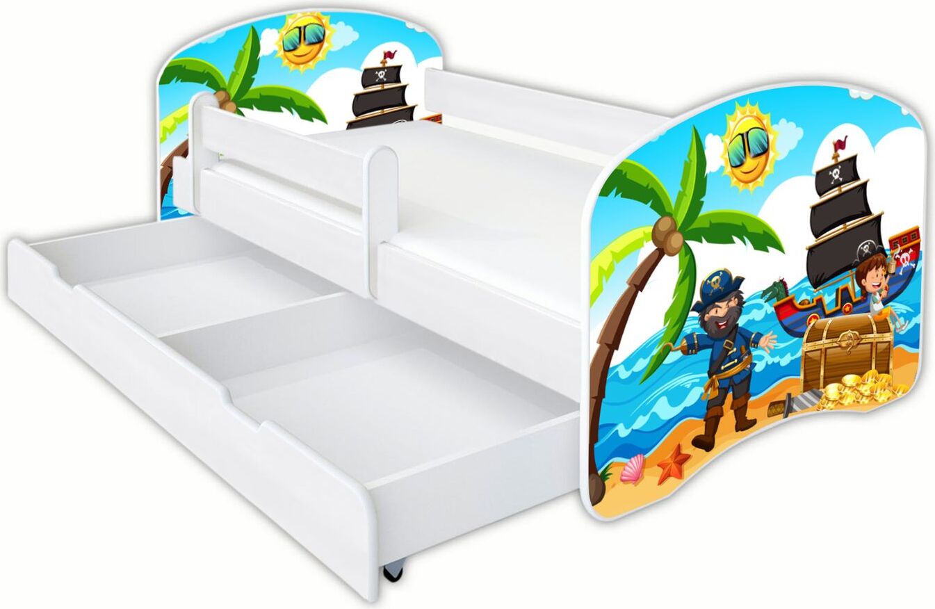 Kinderbett, Juniorbett, Babybett Clamaro NEW-5919