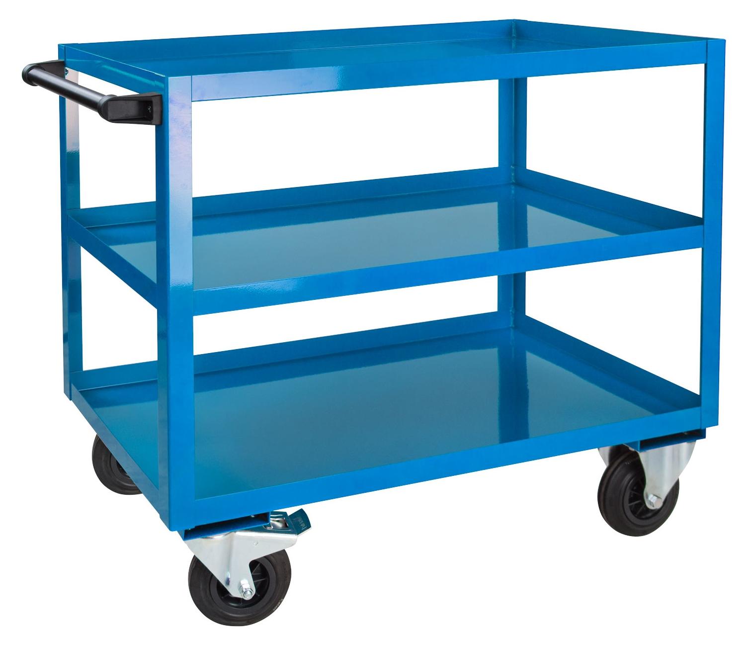 ADB Etagenwagen blau 100,0 x 50,0 x 91,5 cm