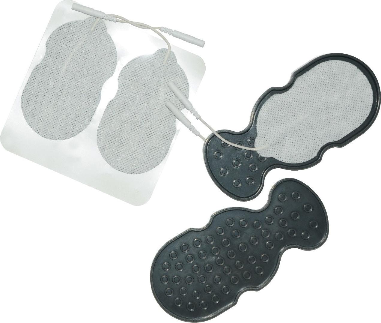 B2X Elektro-Pads für Muskelstimulator, selbstklebend, 4er-Pack