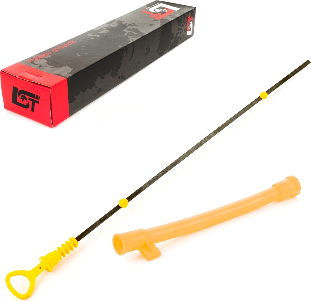 Ölmessstab Ölpeilstab Ölniveau Ölstandprüfer Trichter Set für Audi Seat Skoda VW LP-4250 + LP-5156