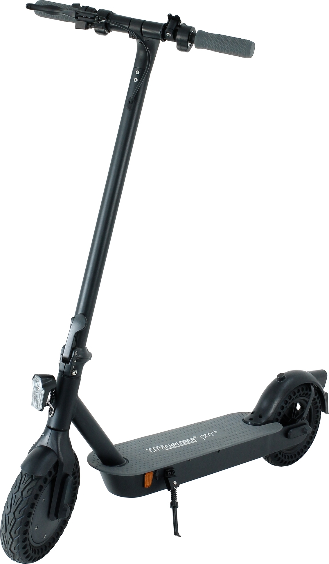 ECD Germany City Explorer Pro+ E-Scooter ABE s cestnou homologáciou eKFV StVZO 20km/h 350W 10 Ah lítiová batéria, dojazd 40km, 10 palcov, zaťaženie 120kg, skladací, elektrický skúter s displejom hliníkový elektrický skúter