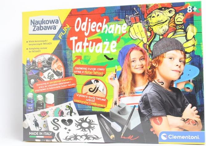 Clementoni Scientific Fun. Veraltete Tattoos 50721