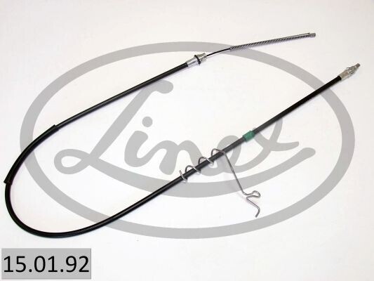 LINEX Handbremsseil Bremsseil 15.01.92 Links für FORD TRANSIT Bus (FD, FB, FS, FZ, FC) 1590/1290mm
