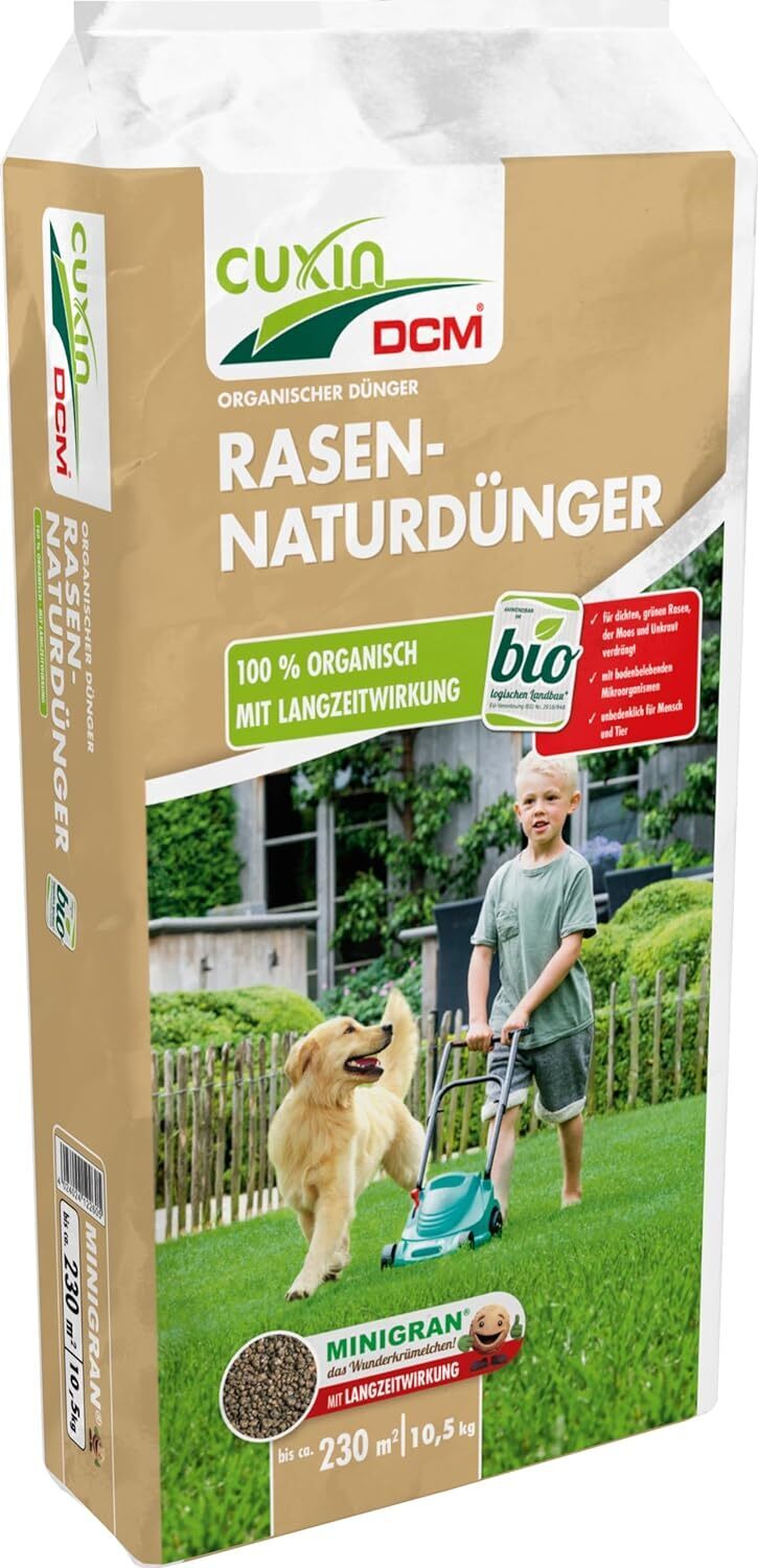STREICHUNG 2025] Rasen-Naturdnger (10,5 kg) |