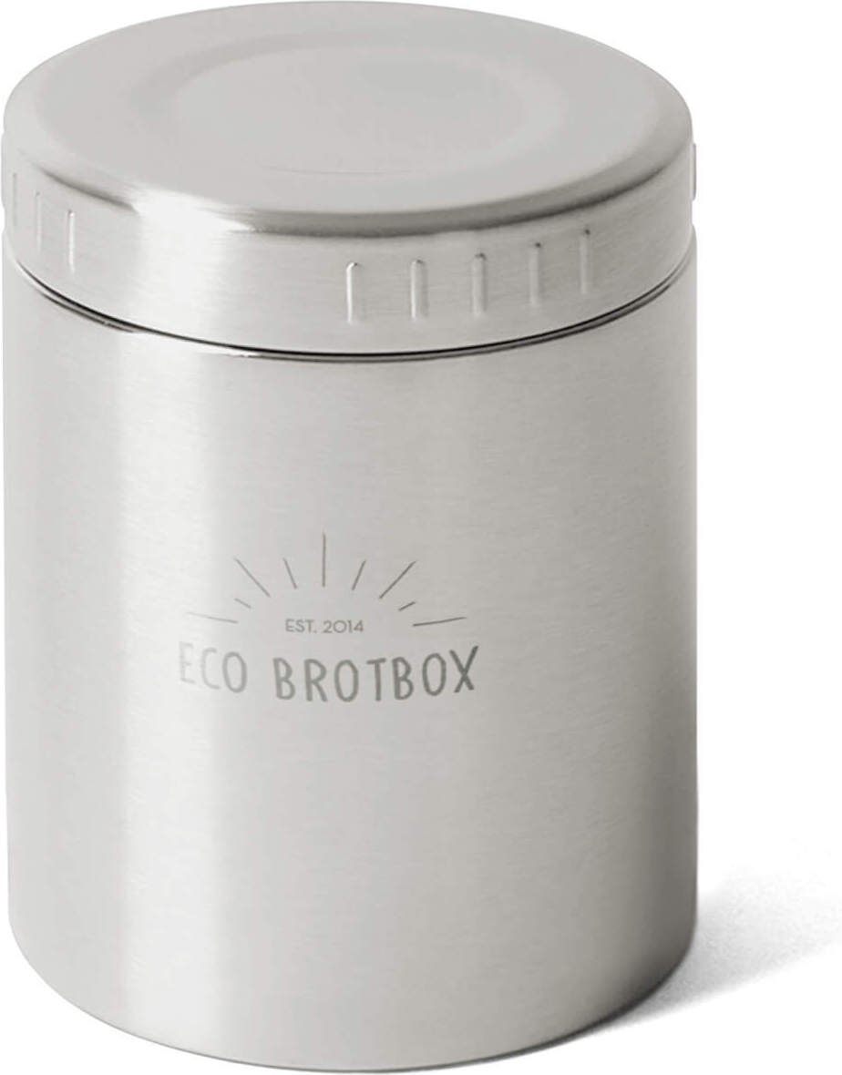 ECO Brotbox - Isolierbehälter BO+ - Edelstahl Isolierbehälter - Rund TF003