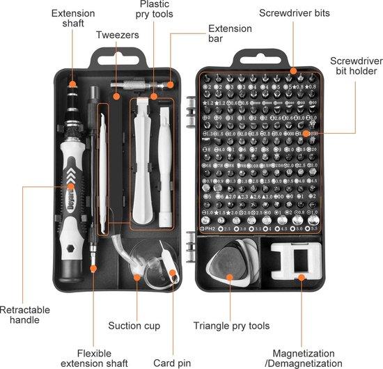 OEM 115-Stück-Schraubendrehmaschine mit Koffer 2026