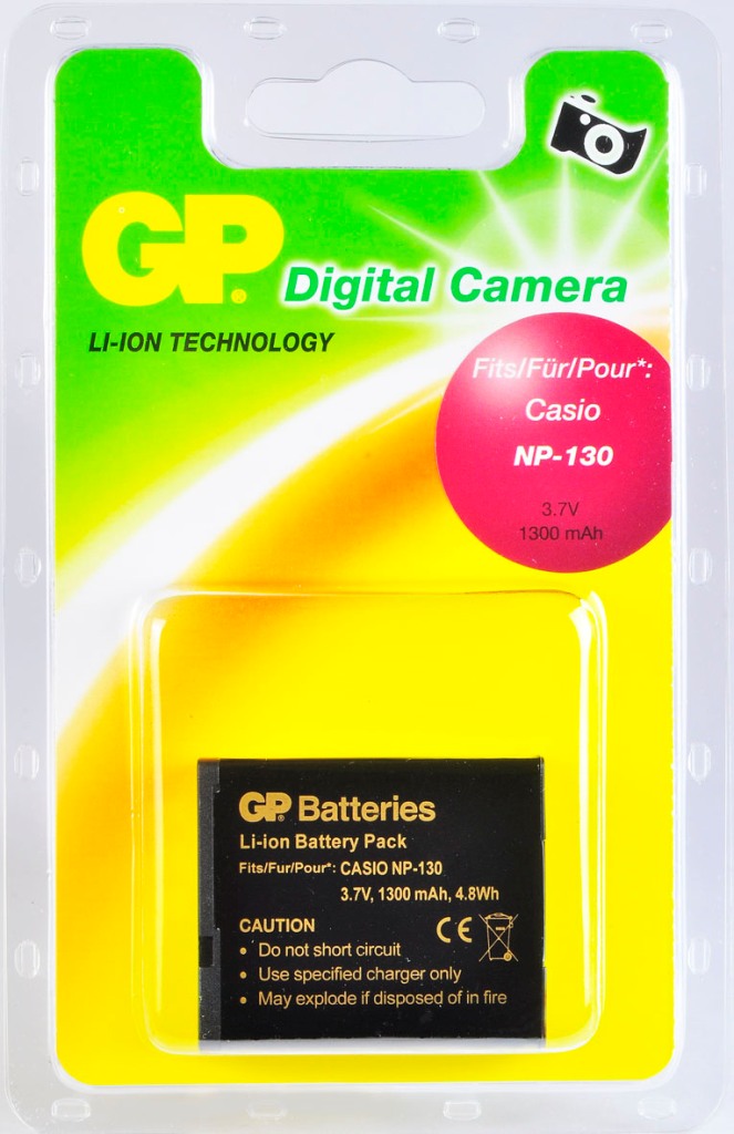2x Battery-2 Pièces NP-90 NP90 Batterie pour Casio NP 90, Exilim EX-H10