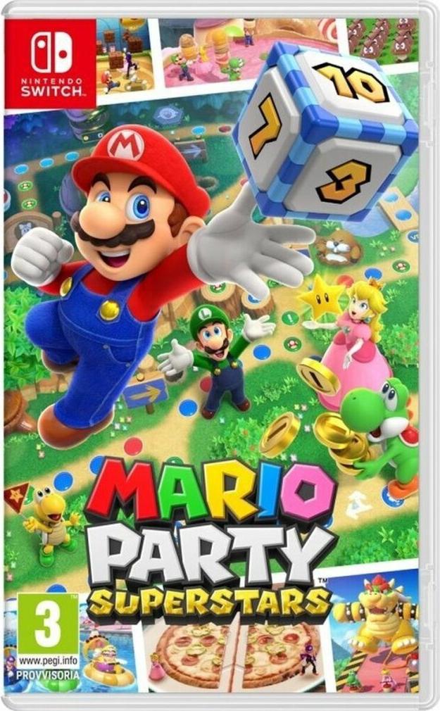 Nintendo Mario Party Superstars, Nintendo Switch, Fyzické médiá