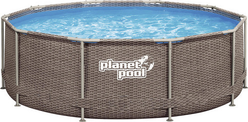 Bazén s rámovou konštrukciou Planet Pool FRAME RATAN 305 x 91 cm