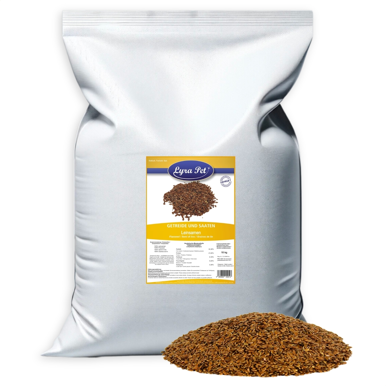 10 kg Lyra Pet® Leinsamen 50513-001