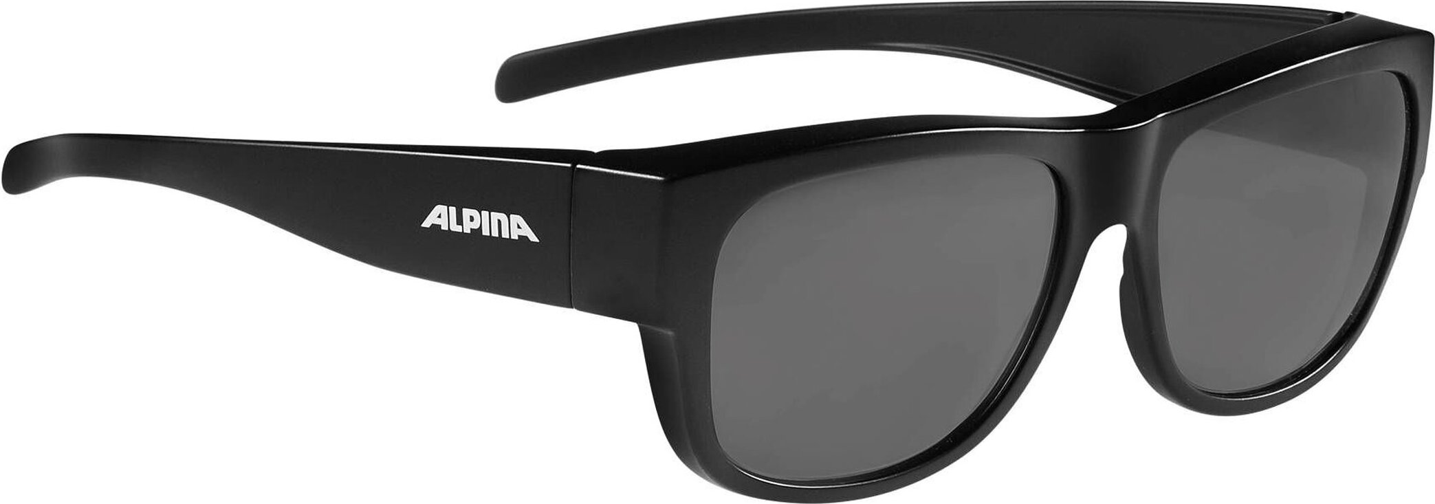 ALPINA Sports Alpina Sonnenbrille Polarisiert Overview II P Herren, Größe:One Size, Rahmenfarbe:Schwarz NEW-15108