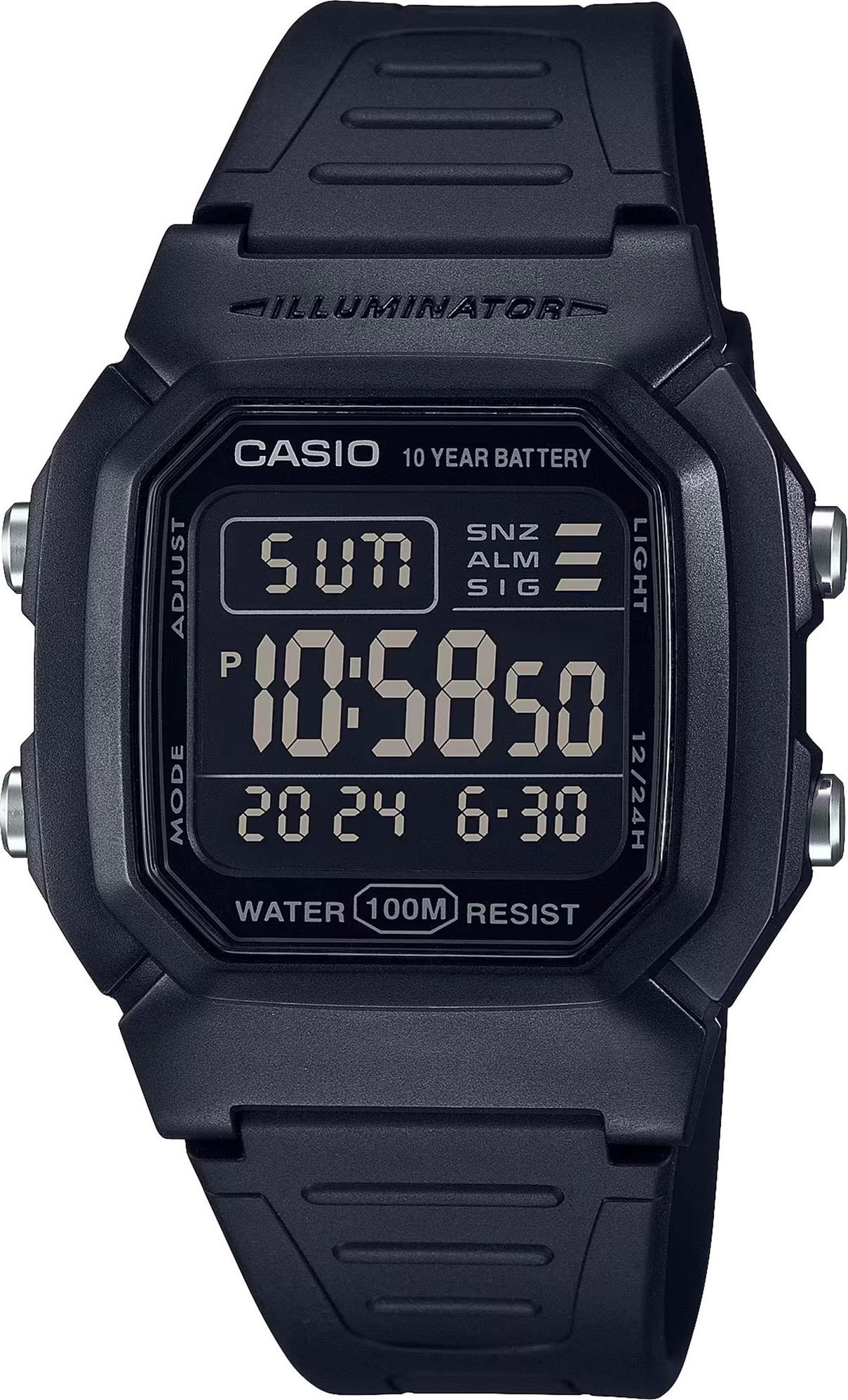 Casio Pánske smart hodinky Vrognosk čierna One size