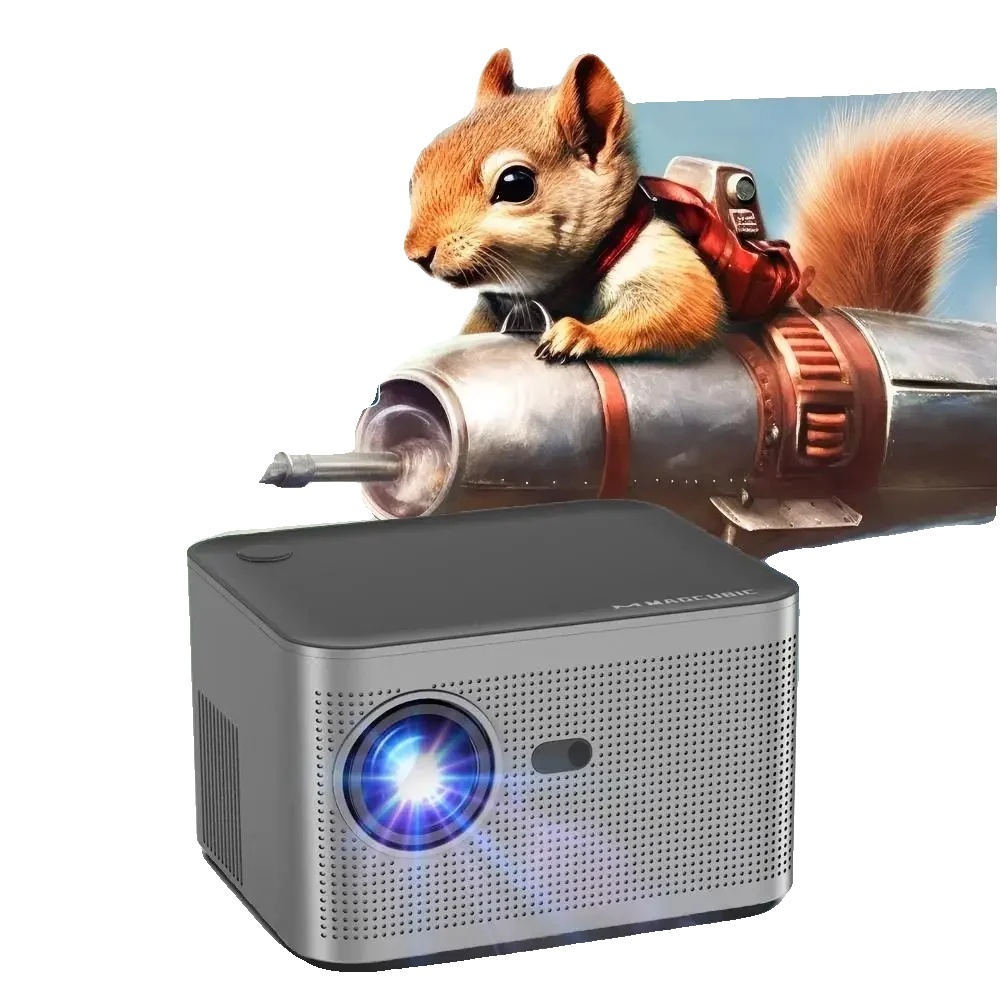 Prenosný projektor 4K, jas 580 ANSI lúmenov, Android 11 , HY350
